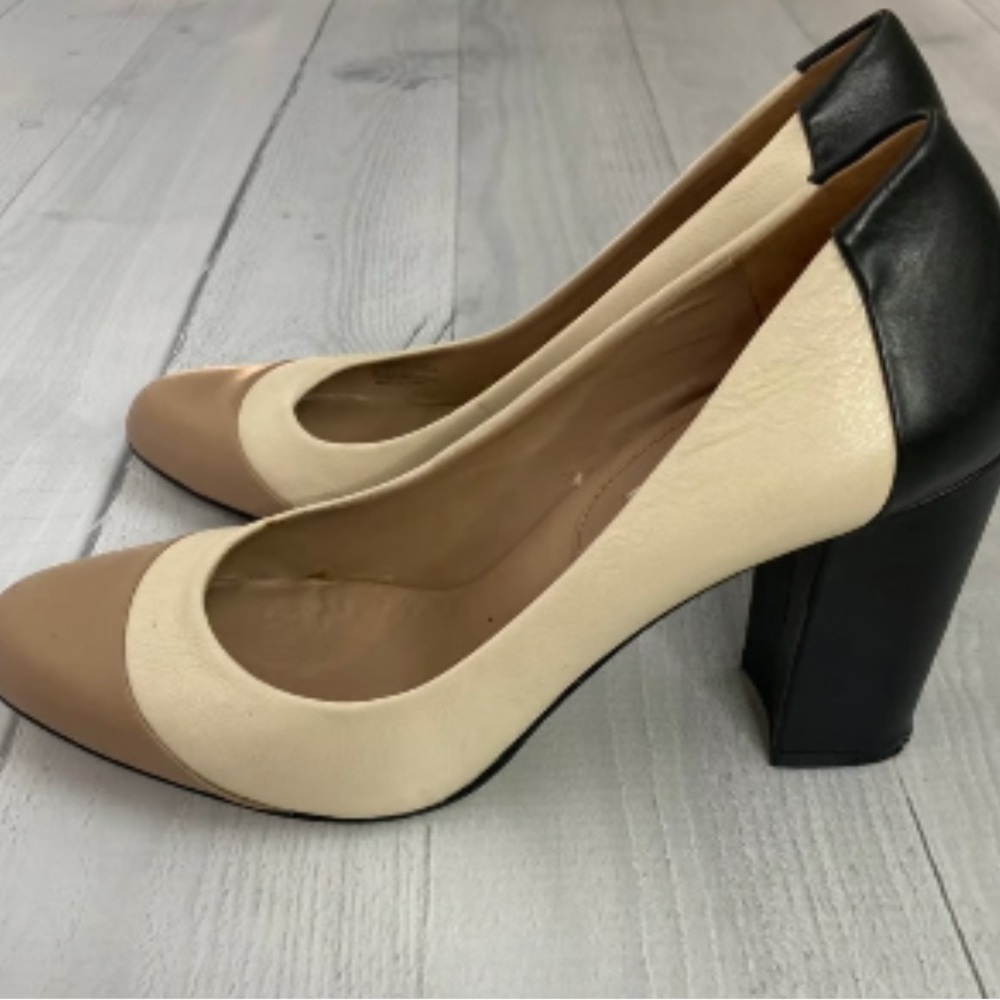 Neutral Colorblock Pumps - Picture 4 of 4